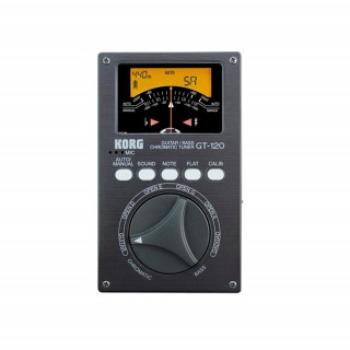 KORG GT-120 UV 吉他/貝斯/烏克麗麗 數位指針調音器 含保護袋